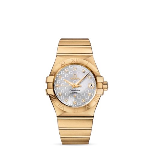 Omega Constellation Co-Axial 35 Yellow Gold / Silver Omega